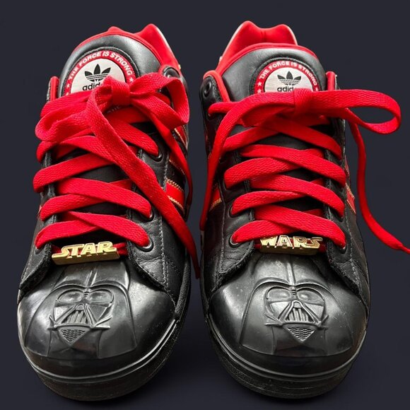 Adidas x Star Wars Darth Vader leather sneakers - Picture 3 of 7